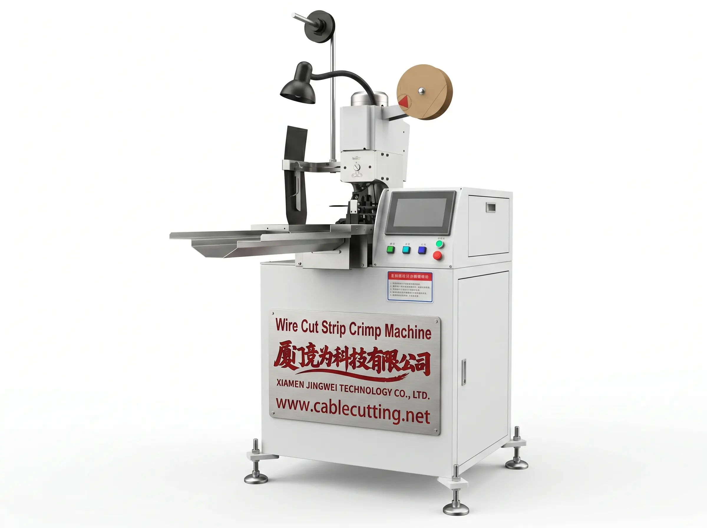 Máquina Automática de Crimpagem de Cabos WPM-151 - Alta Precisão e Eficiência Industrial