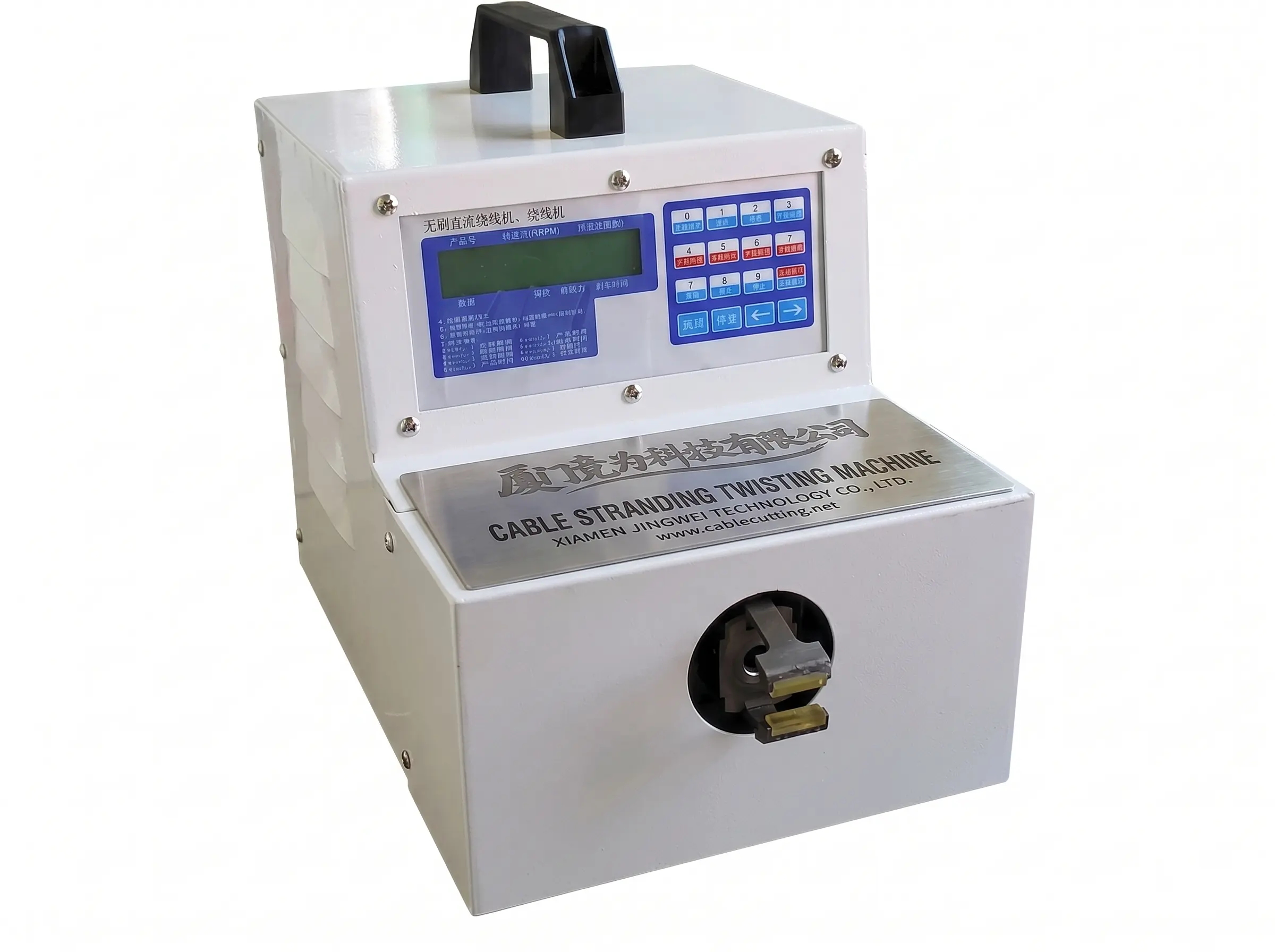 Máquina de Trançar Cabos WPM-20T | JINGWEI - Solução de Alta Precisão