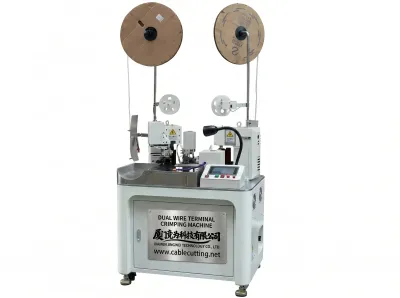 Máquina Automática de Crimpar Terminais em Cabo Duplo WPM-180