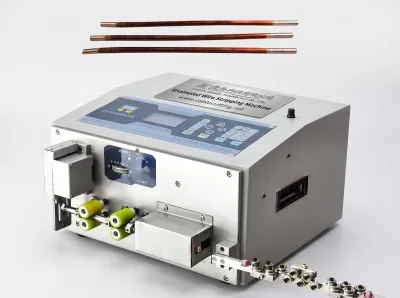 Máquina de Corte e Descascagem de Fio Esmaltado 1-6mm WPM-1-6 - Descascador de Fio Esmaltado