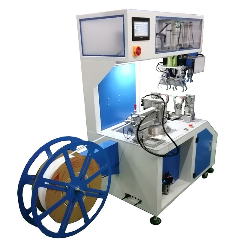 Máquina de Cortar, Enrolar e Amarrar Tubo WPM-CRT-02ML