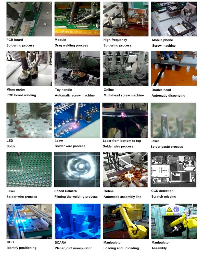 Máquina de solda rotativa automática, máquina de montagem de travamento de parafuso