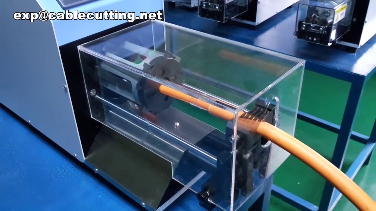 Máquina de Decapar Cabos Coaxiais | Decapagem de Cabos de TV | Equipamento Eficiente