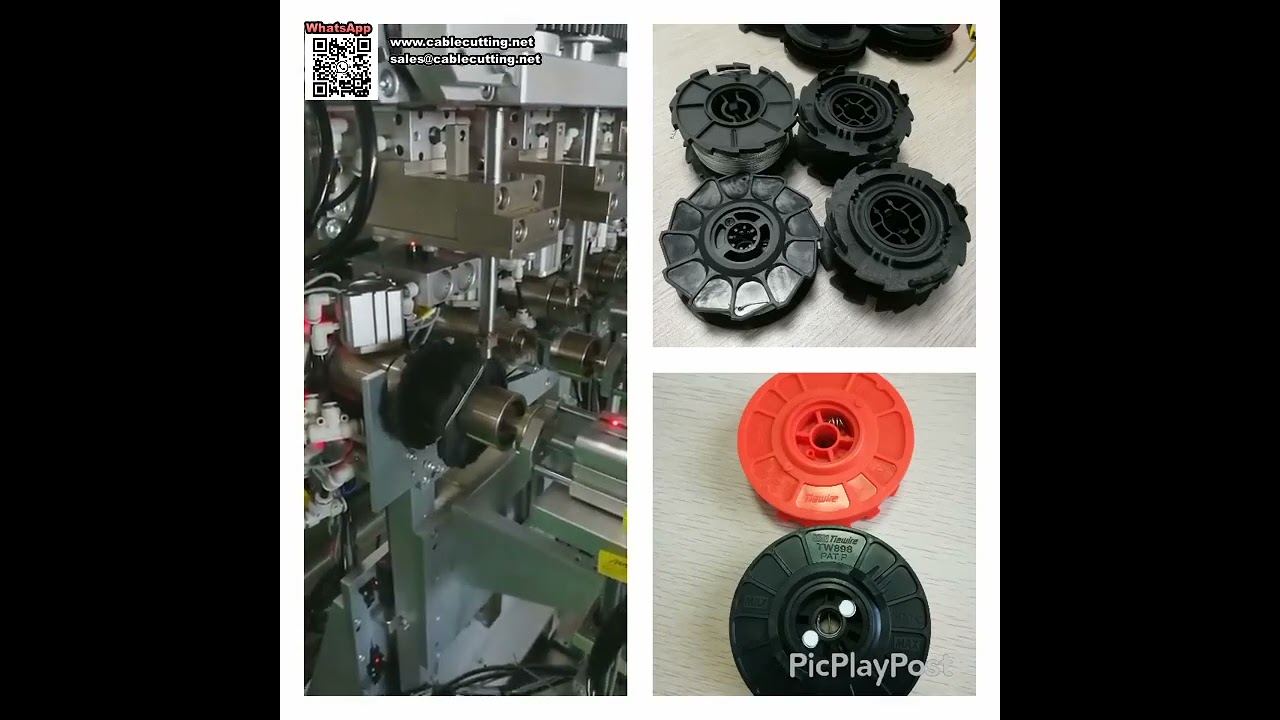 Advanced 6 Axis Automatic Winding Machine for Construction Rebar Tie Wire Spool