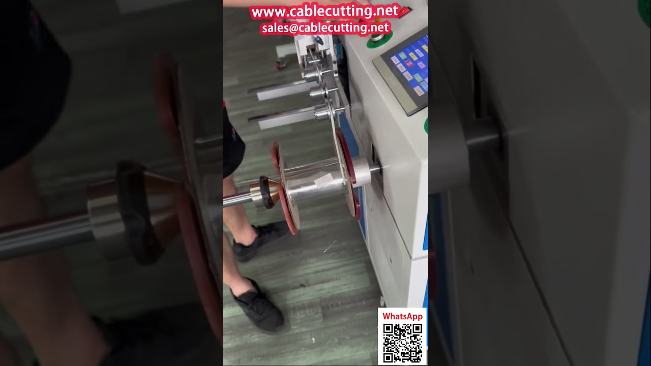 Máquina Automática de Bobinamento e Enrolamento de Fios | Equipamento Industrial de Precisão