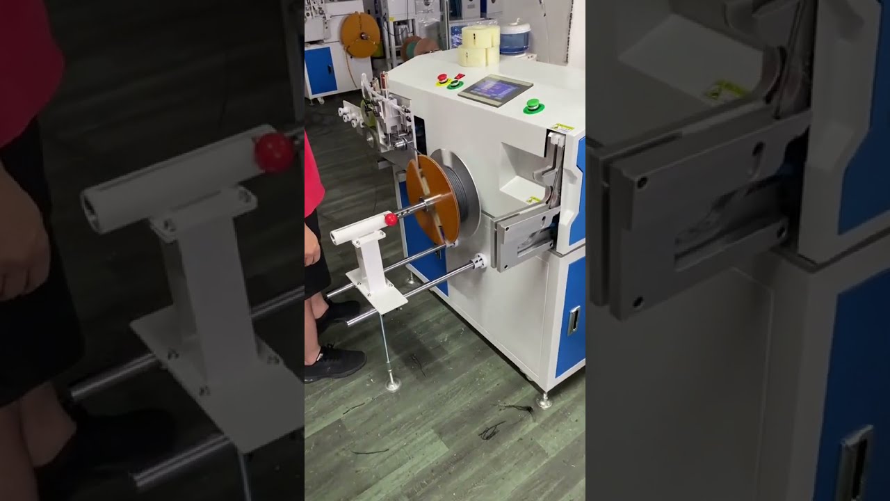 Máquina de Bobinagem Profissional 167: Personalizável e Versátil para Cabos Elétricos, de Rede e Outros