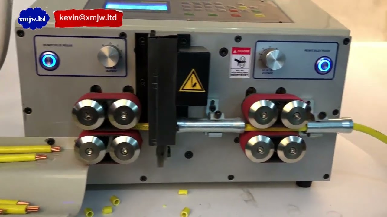 Máquina de Corte e Decapagem de Cabos Elétricos 70mm² – Automática e Precisa