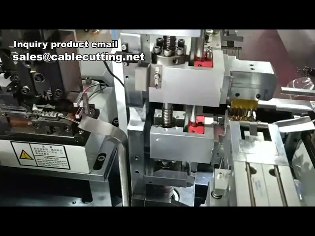 Máquina de Crimpagem de Terminais Automática | Fábrica de Máquinas para Fios Industriais