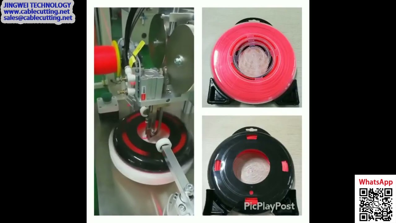 Enrolador Automático de Linha para Aparadores em Blisters – Otimize sua Embalagem