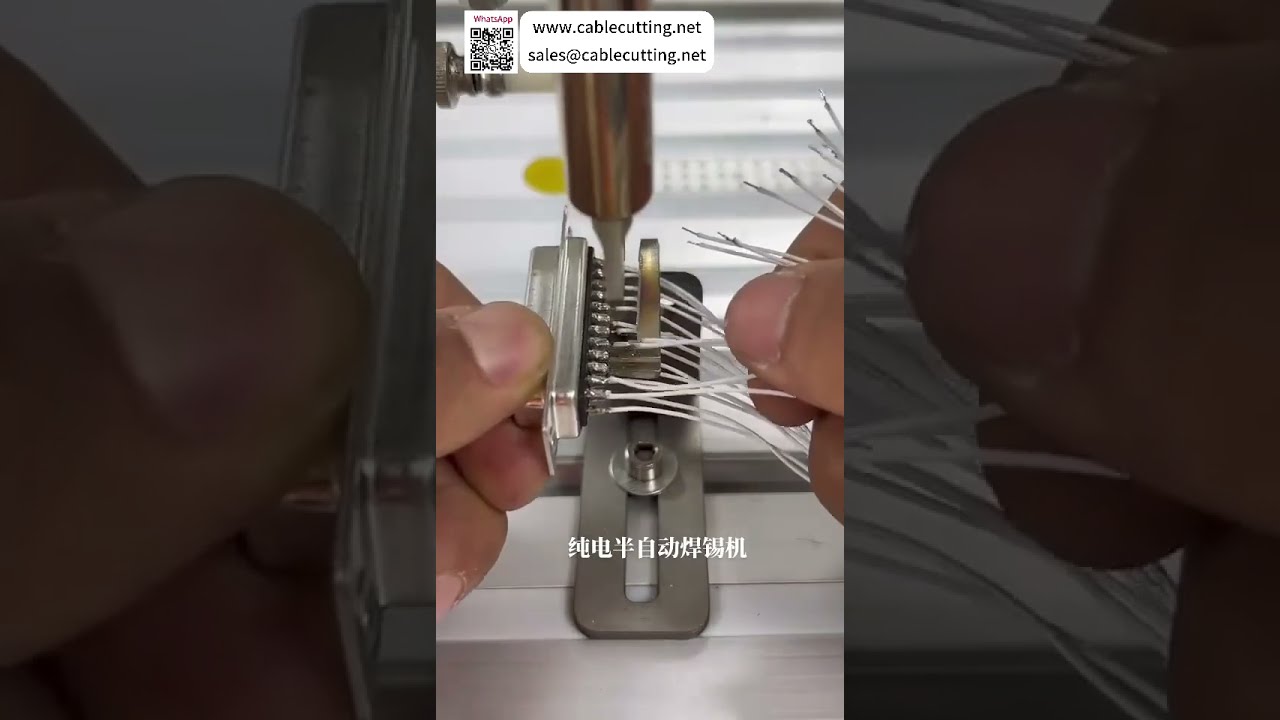 Fully Electric Semi Automatic Soldering Machine For Easy Operation By Beginners Wire Harness