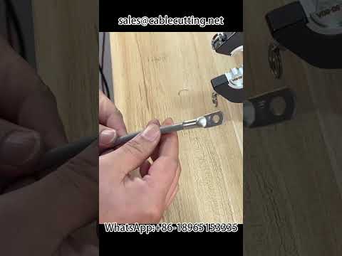 Pneumatic crimping pliers 120L crimp copper nose into B shape