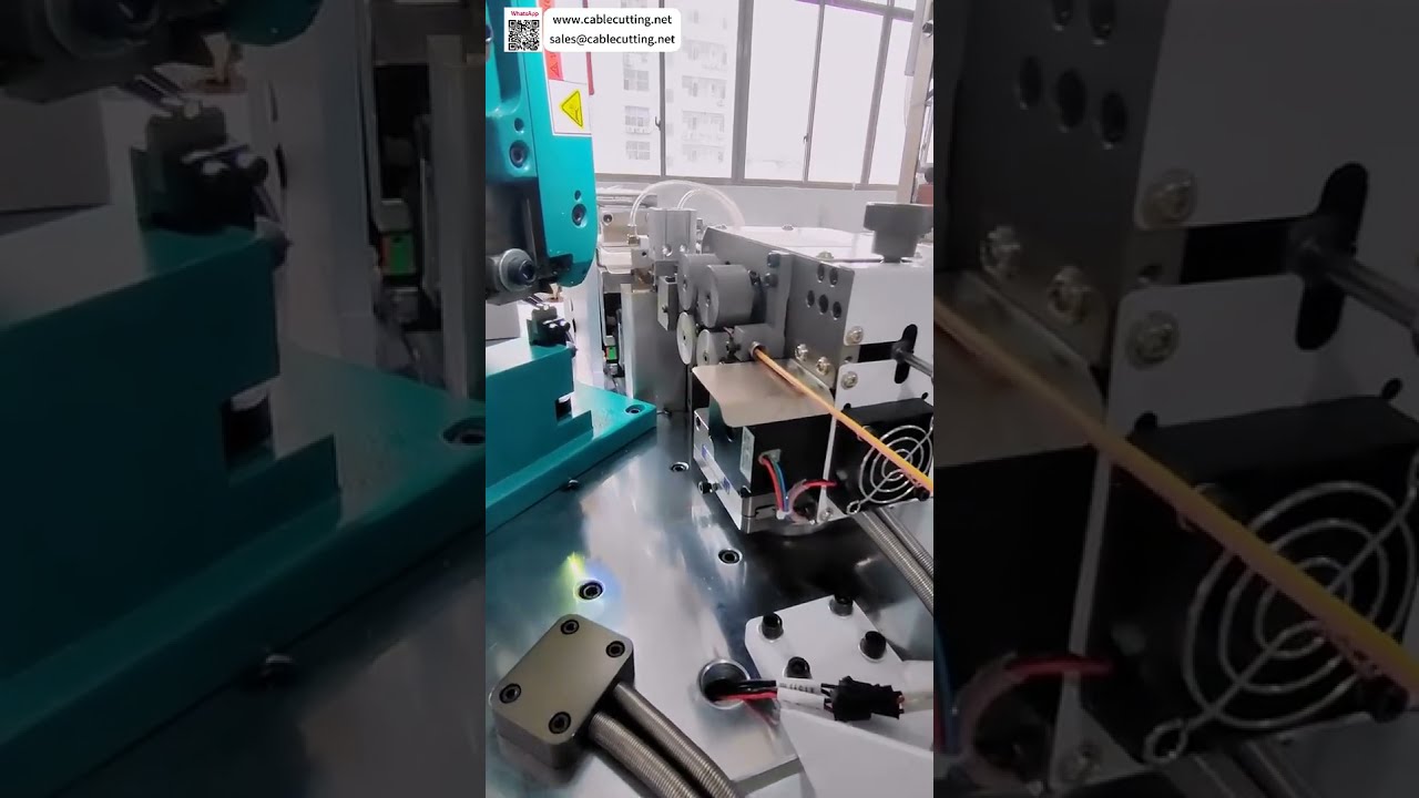 Housed Terminal Single Step Crimping & Shell Pushing Machine  Wire Harness Processing Auto