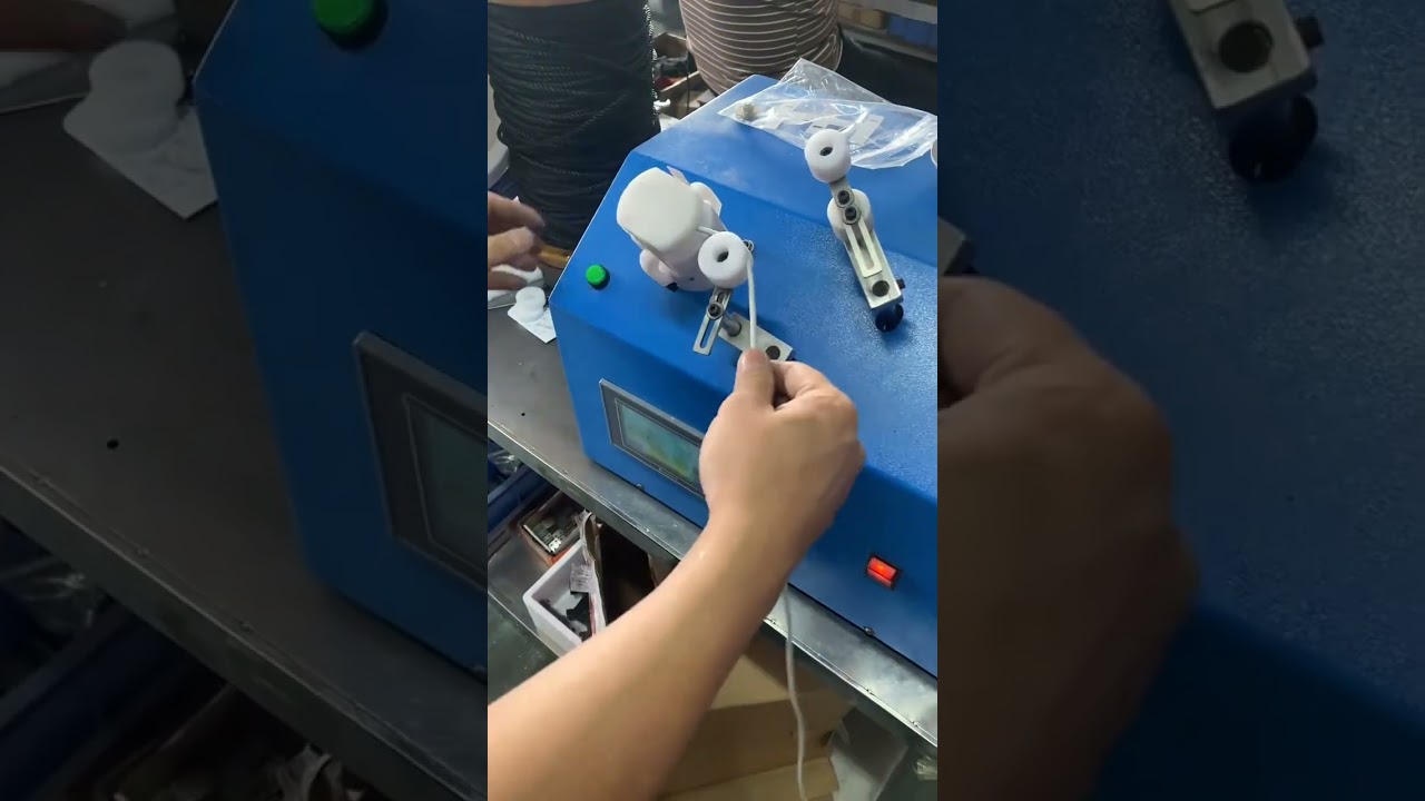 Máquina Enroladora de Cabo de Dados com Cartão de Papel #machine #cablewirestrippingmachine #automobile #diy