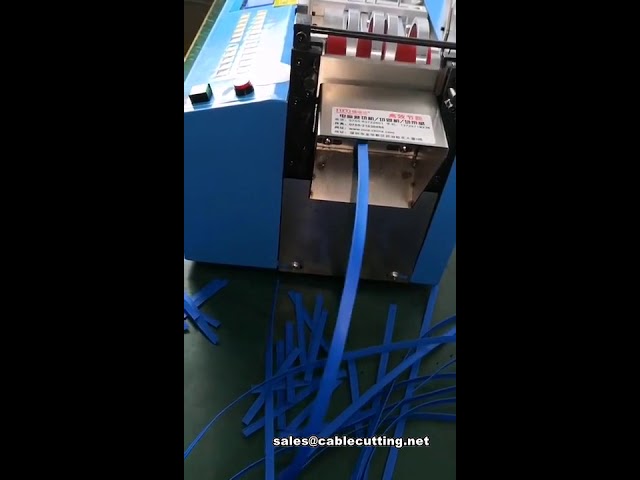 Automatic PE-Coated Steel Wire & Steel Bands Cutting Machine