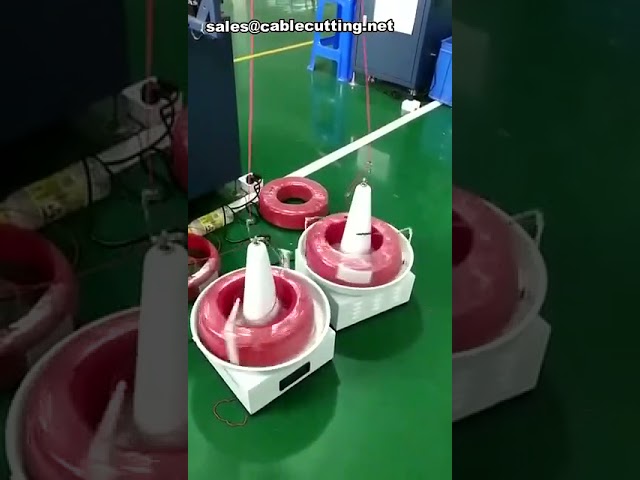 Alimentador Rotativo de Bobinas de Fio | Manuseio Automatizado de Carretéis