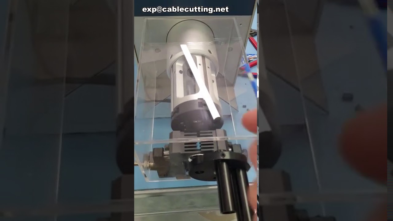 Decapadora de Cabo Coaxial para Cabos Pequenos - Máquina Compacta e Precisa