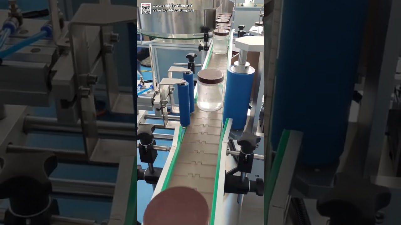 Professional Automatic Round Bottle Labeling Machine High Quality Sticker Applicator Manufacture