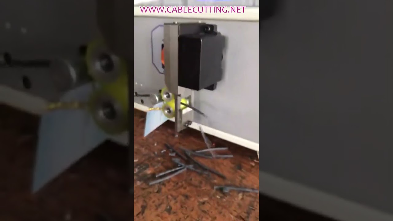 Máquina de Corte de Tubo Termoencolhível | Corte Preciso e Automatizado
