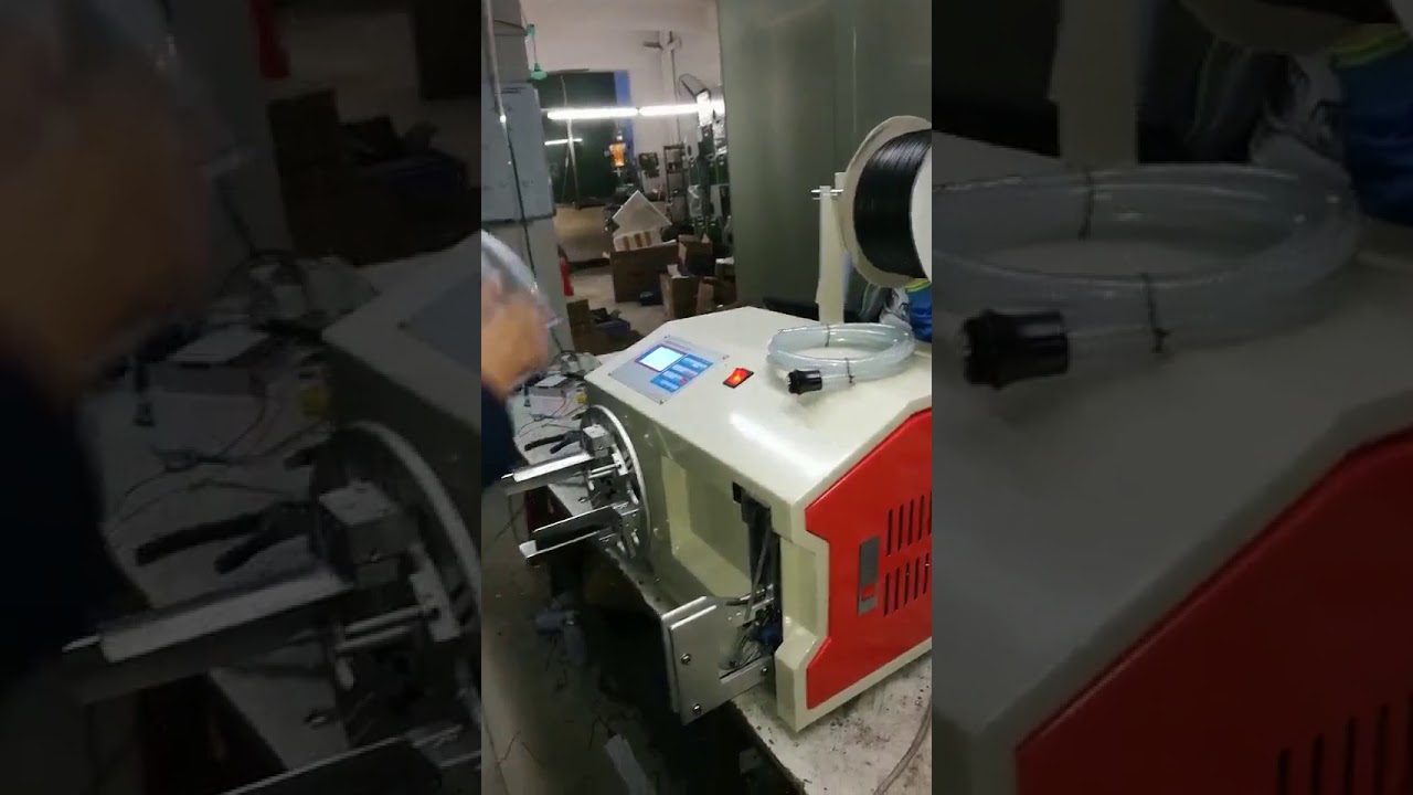 Máquina de Amarração de Bobinas WPM 210-1 | Automação Eficiente para Embalagem de Fios