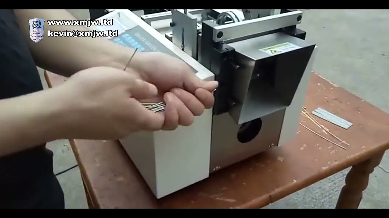Máquina de Corte de Cabo de Aço com Controle por Microcomputador