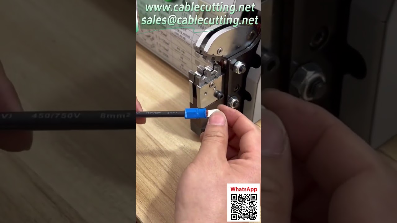 Automated Wire Terminal Crimping Machine for 16-70mm² SC Terminals, Multi-Form Compatible