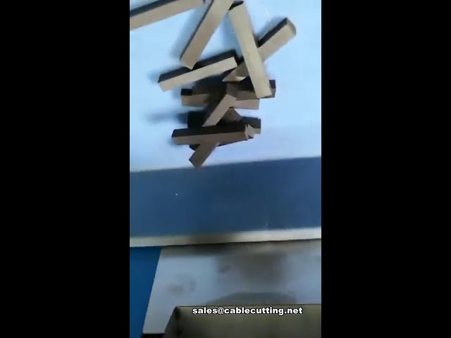 Máquina Automática de Corte de Borracha em Placas | Corte de Formas Sólidas Industriais