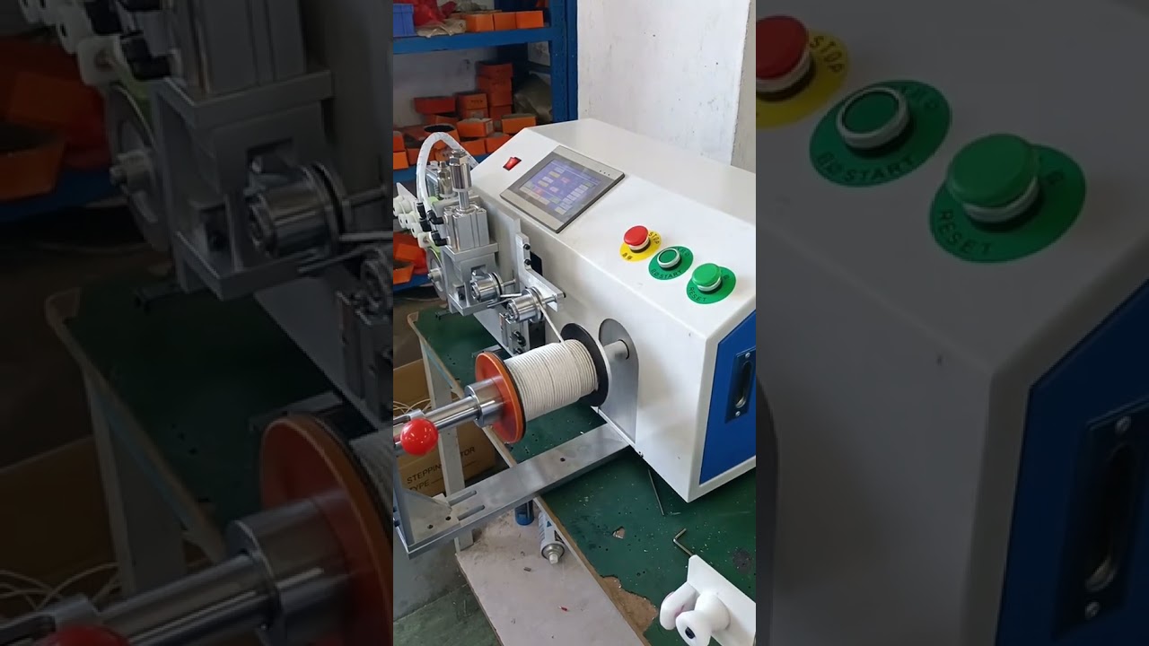Versatile Wire Coiler Handles Bobbins & Hollow Coils with Precise Metering   Fast Delivery #factory