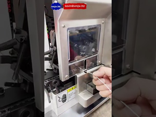 Máquina de Decapagem e Crimpagem com Servo Motor para Fios Esmaltados e PVC