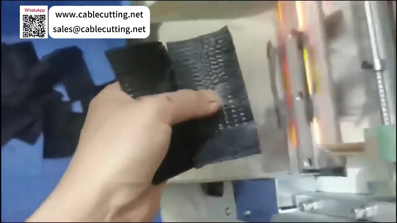 Máquina de Corte de Tubo Térmico a Fio Quente para Fabricação de Chicotes de Alta Eficiência