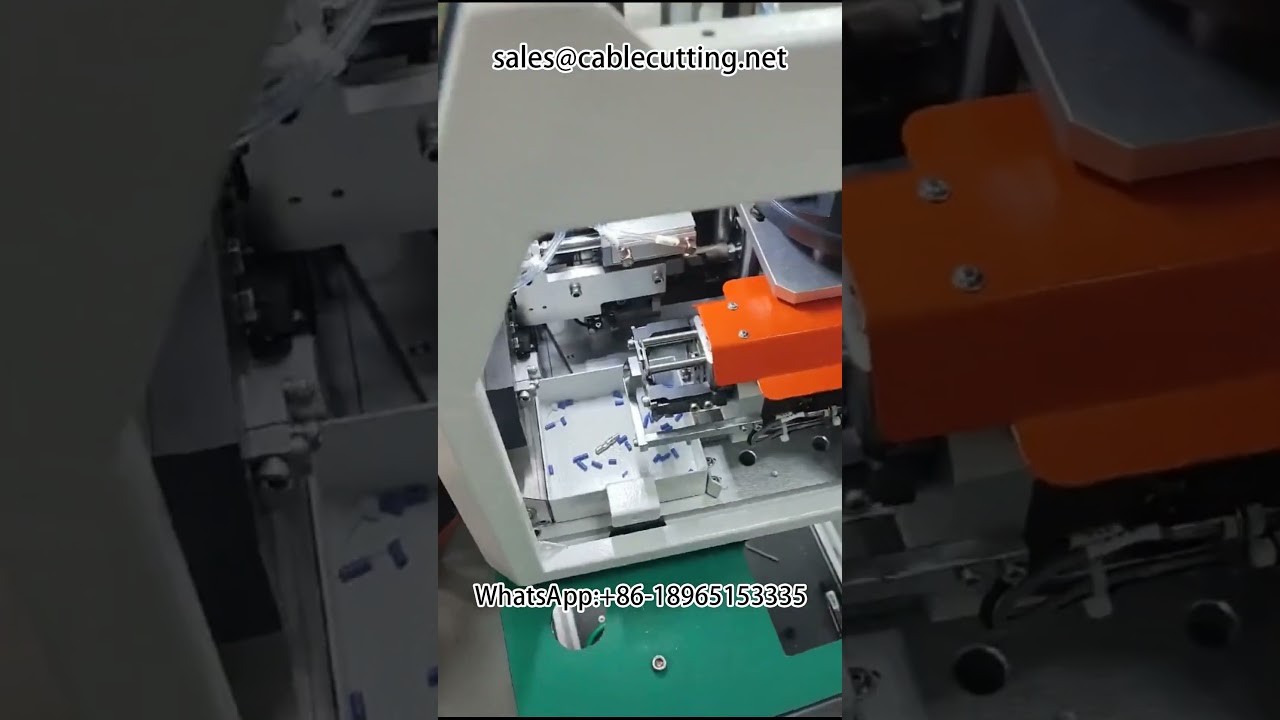 Máquina de crimpagem de terminais de aviação #máquina de decapagem e batimento #equipamento para chicotes elétricos