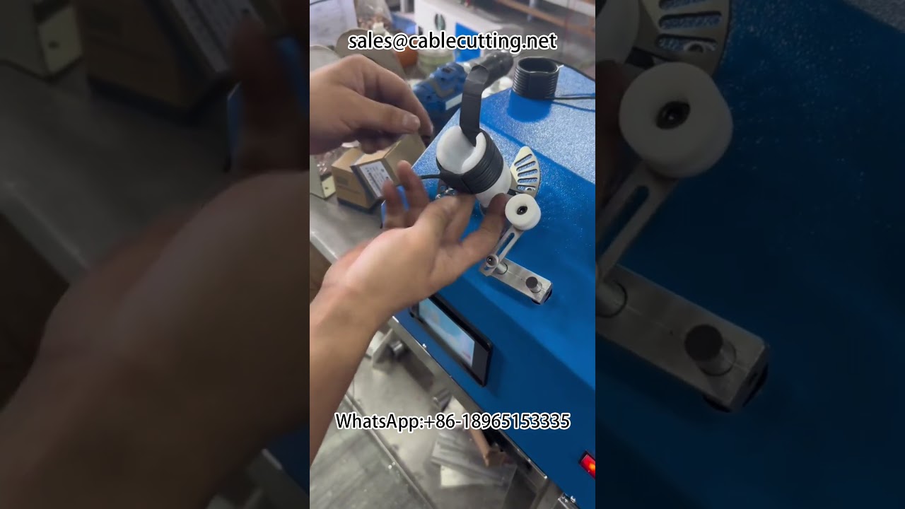Máquina Automática de Enrolar Cabos | Para Cabos de Carregamento, Dados e Apple