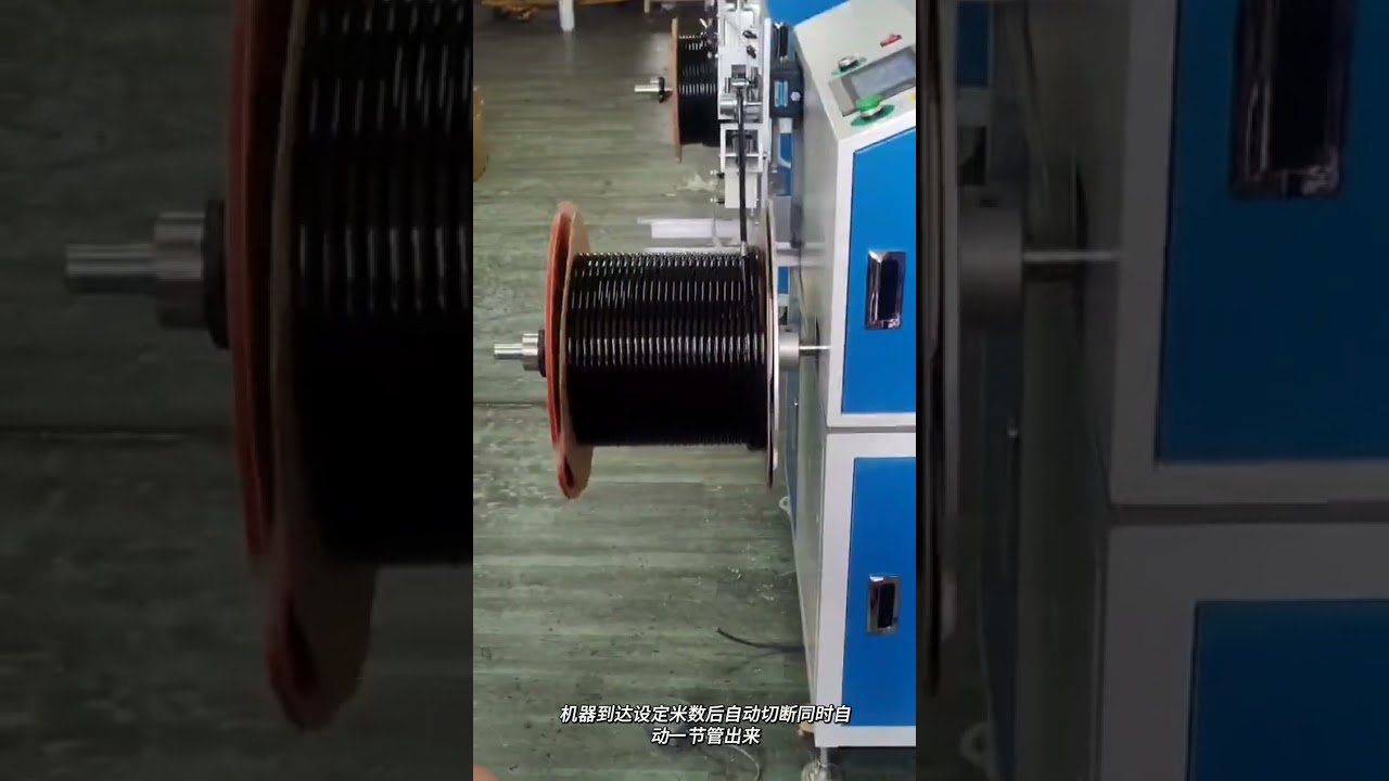 Máquina Automática de Contagem, Separação, Corte, Bobinagem e Enrolamento de Tubos 1-15mm | Capacidade 15kg