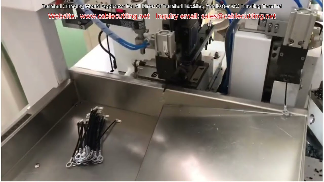 Aplicador Universal de Crimpagem de Terminais para Todas as Máquinas | Applicator 250 True Flag