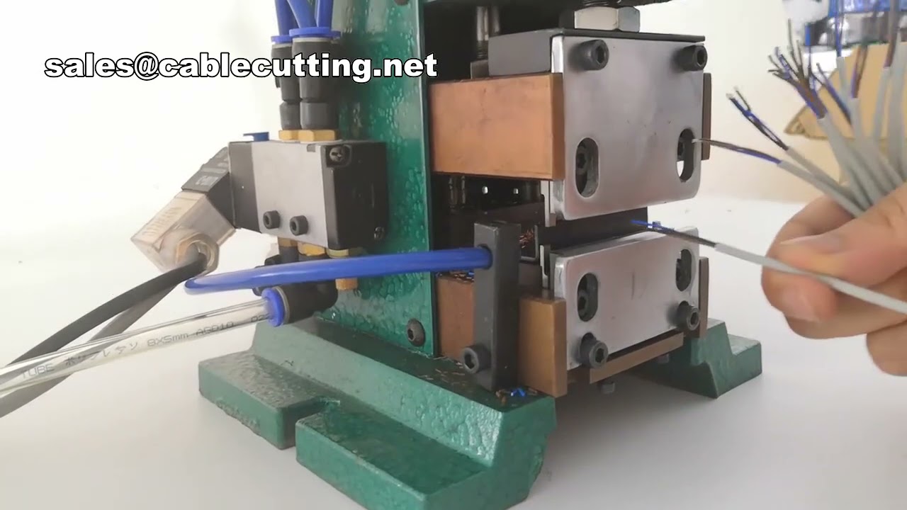 Vertical Type Pneumatic Cable Wire Stripping Machine Stripper