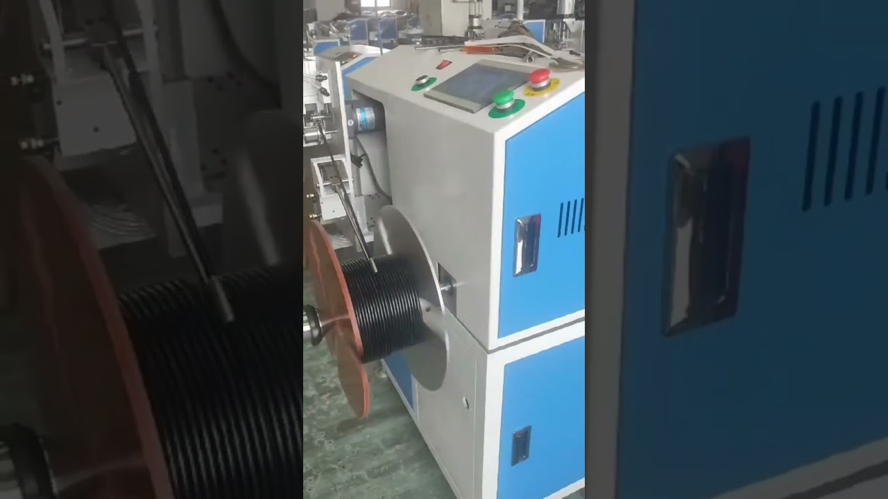 Máquina Automática com Contagem, Deslocamento, Corte e Bobinagem de Fios (1mm a 16mm)