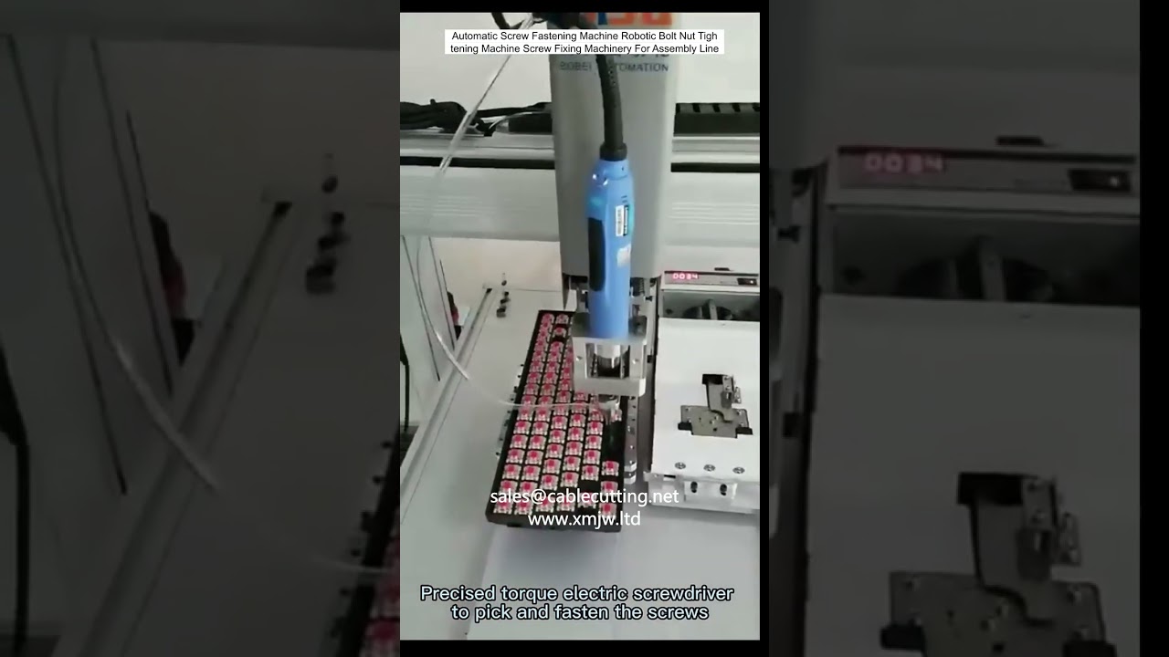 Máquina Automática de Apertar Parafusos: Robô para Porcas e Parafusos, Equipamento de Fixação