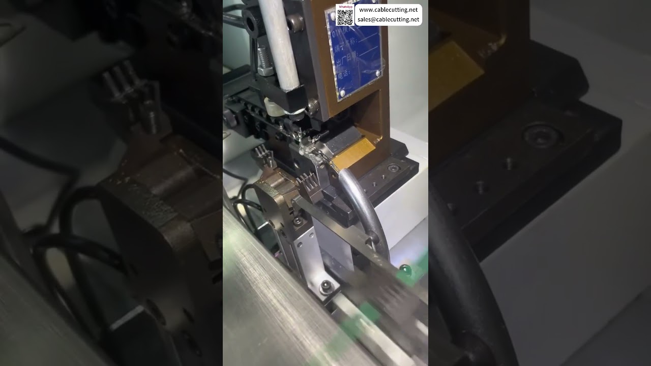Conjunto de Ferramentas Totalmente Automático para Decapagem, Crimpagem e Inserção de Plugue à Prova d'Água com Processamento Rápido
