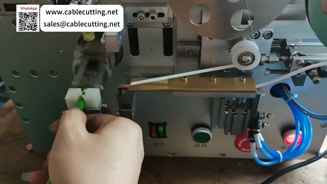Máquina Automática de Enrolamento com Fita de Cobre para Blindagem de Cabos de Alta Eficiência
