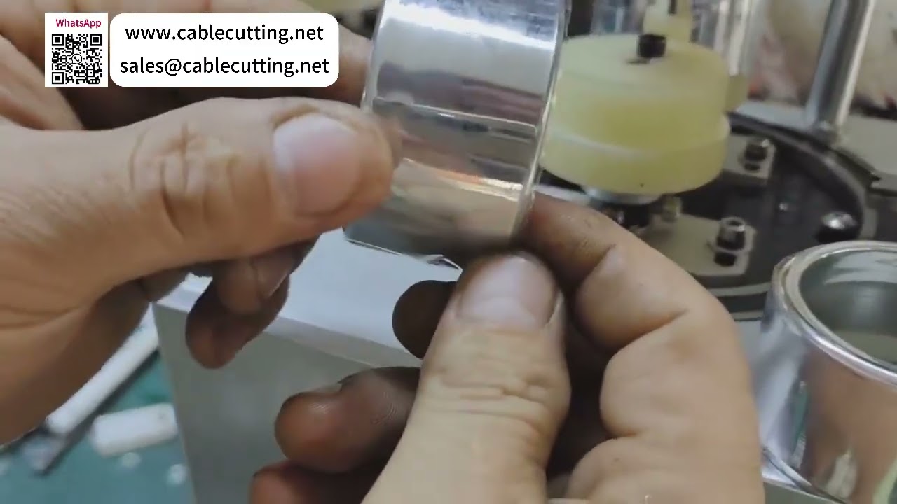 Máquina de Envolvimento com Fita de Dupla Pressão para Componentes Especiais de Difícil Fixação