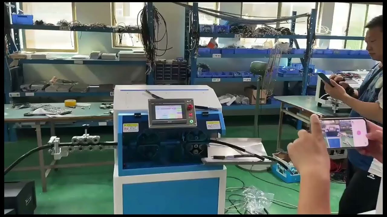 Automatic Computer Jacket Cable Manufacturing Equipment for Large Sheathed Wire Stripping