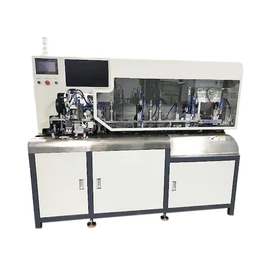 Máquina Automática para Cabo de Alimentação com Plugue US/EU