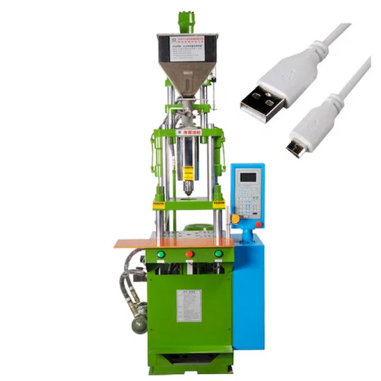 Máquina de Moldagem por Injeção para Cabo USB
